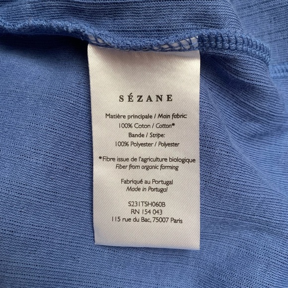 NWT Sezane Cassiopee T-Shirt - Picture 8 of 9